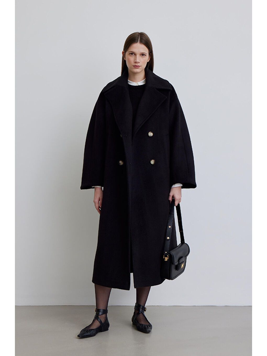 Alexa Premium Kruvaze Kaban Siyah-4