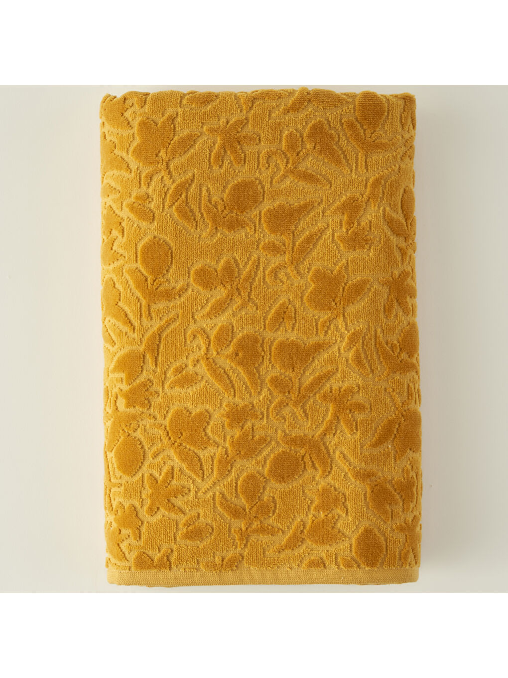 %100 Pamuk Jolia Banyo Havlusu Sarı