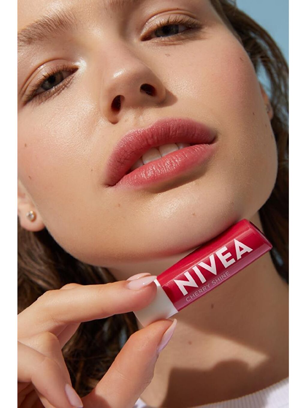 Kiraz Dudak Bakım Kremi x2 Adet, Hafif Kırmızı Işıltı, 24 Saat Ne mlendirme-1