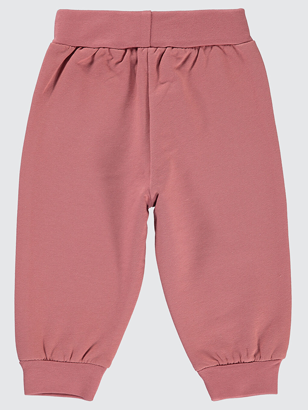 Pembe Baby Bebek Patiksiz Tek Alt 6-18 Ay Gül Kurusu-1