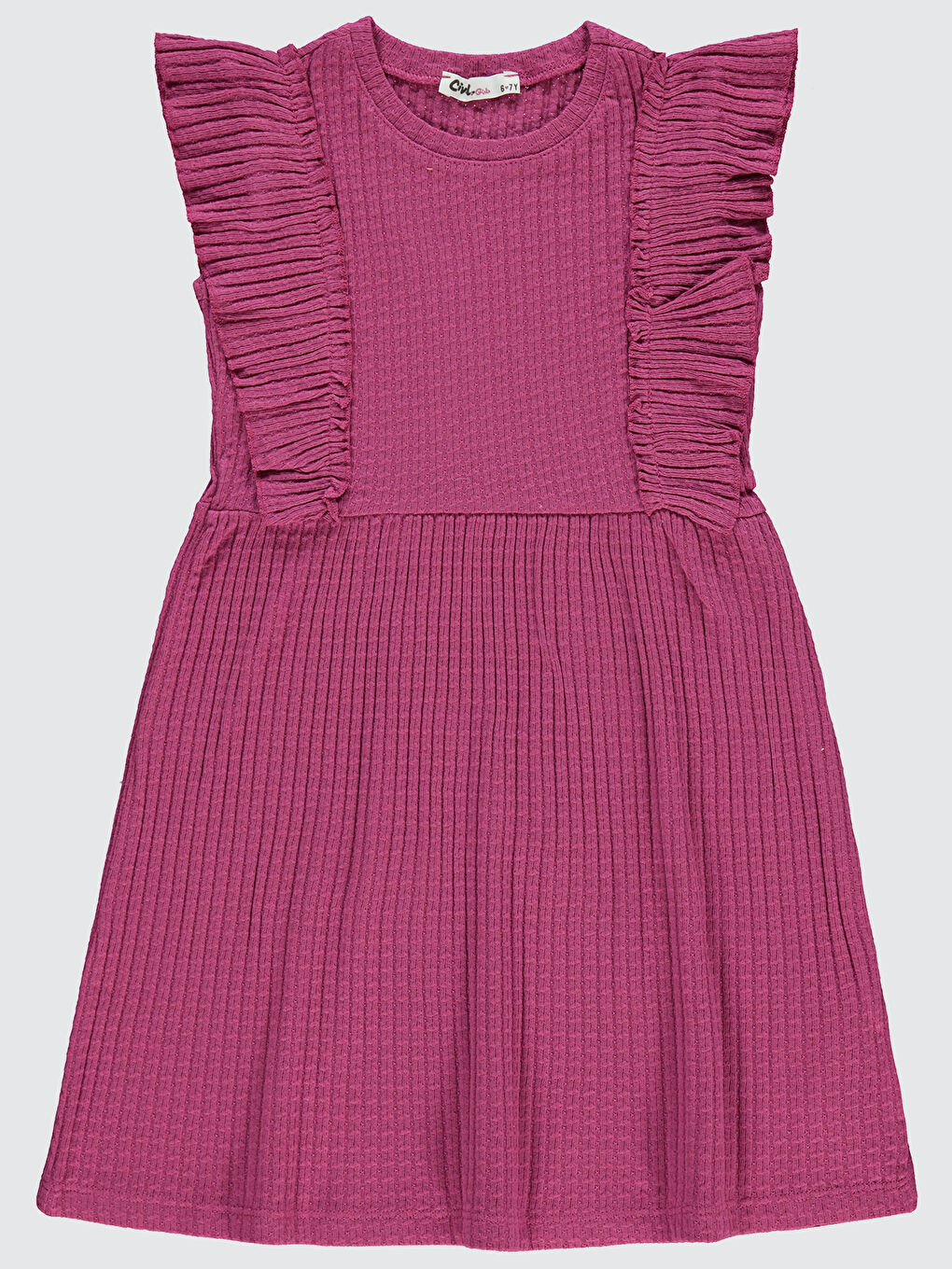 Lila Girls Kız Çocuk Elbise 6-9 Yaş Leylak Pusu