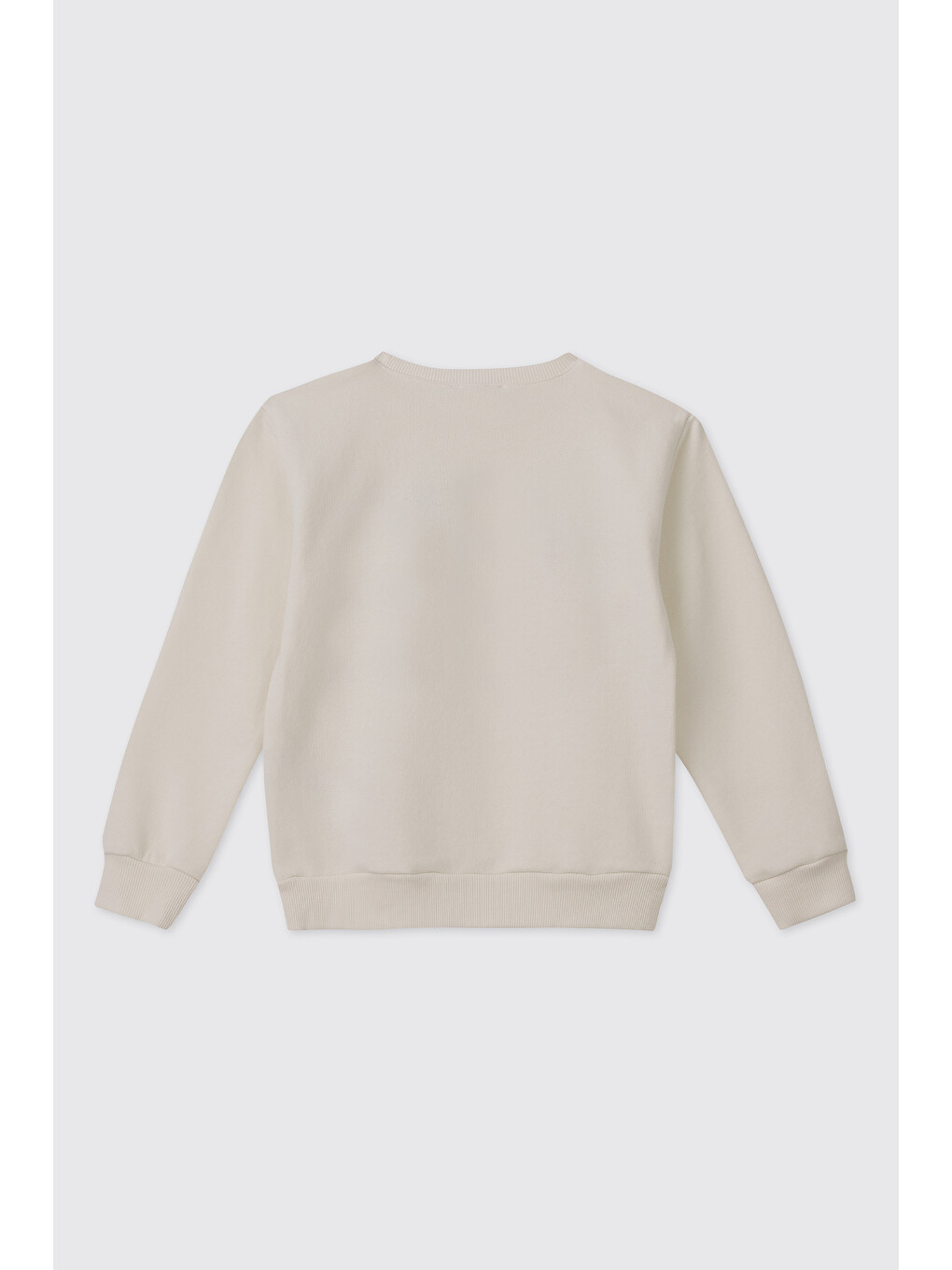 Erkek Çocuk Ekru Sweatshirt-1