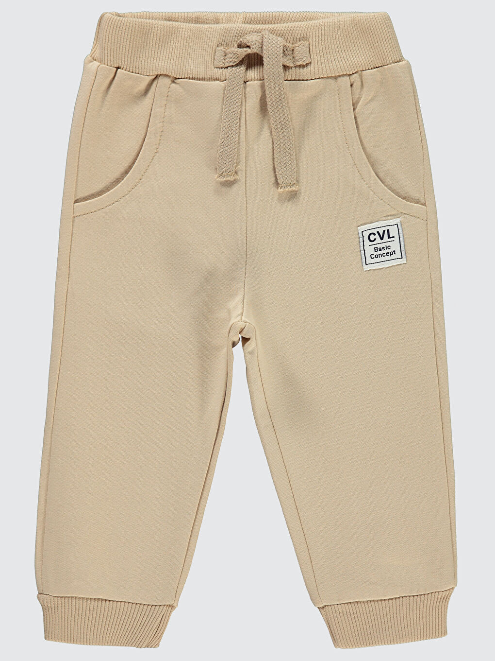 Kahverengi Baby Erkek Bebek Patiksiz Tek Alt 6-18 Ay Sütlü Kahve