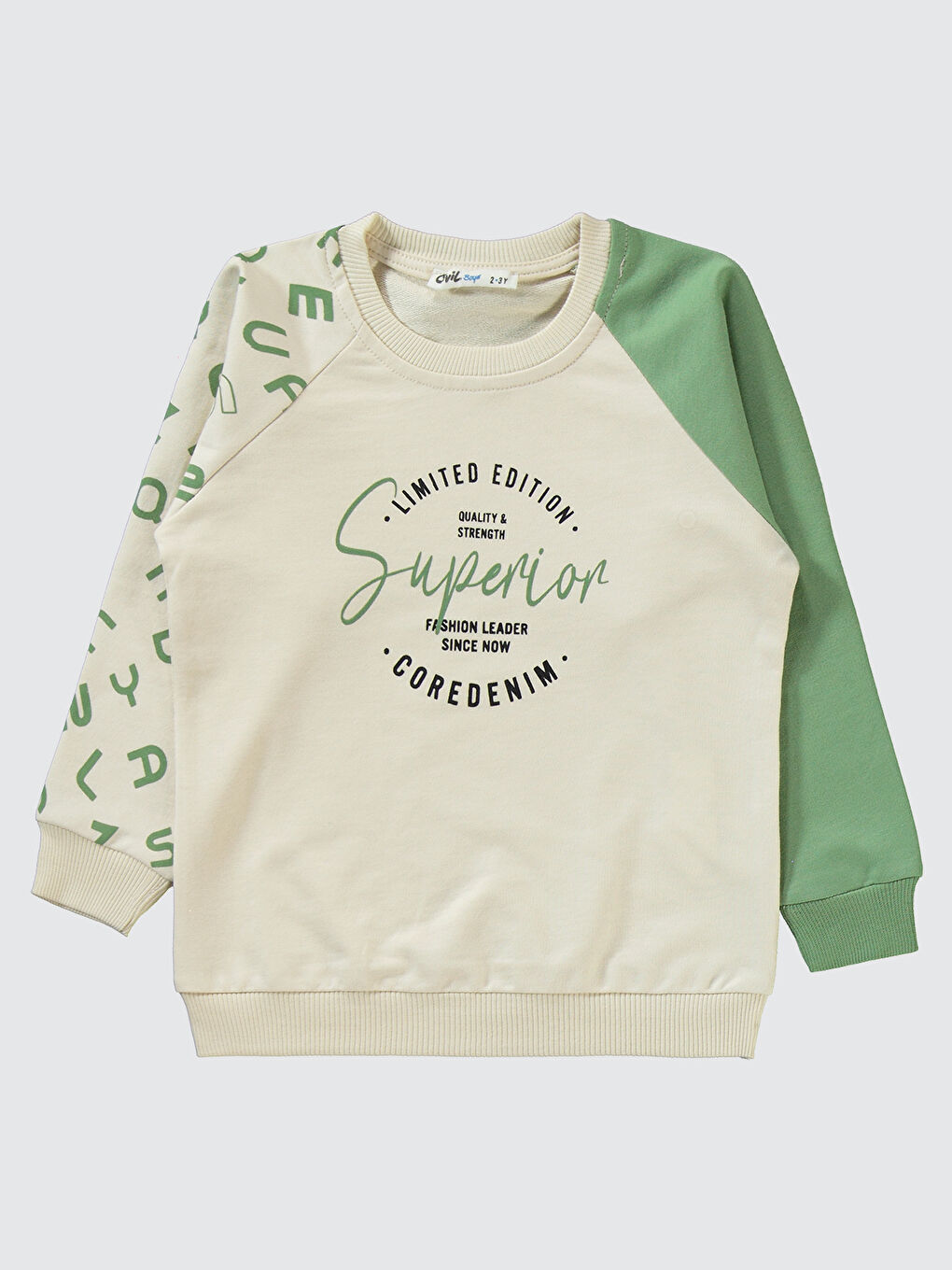 Boys Erkek Çocuk Eşofman Takımı 2-5 Yaş Açık Haki-2