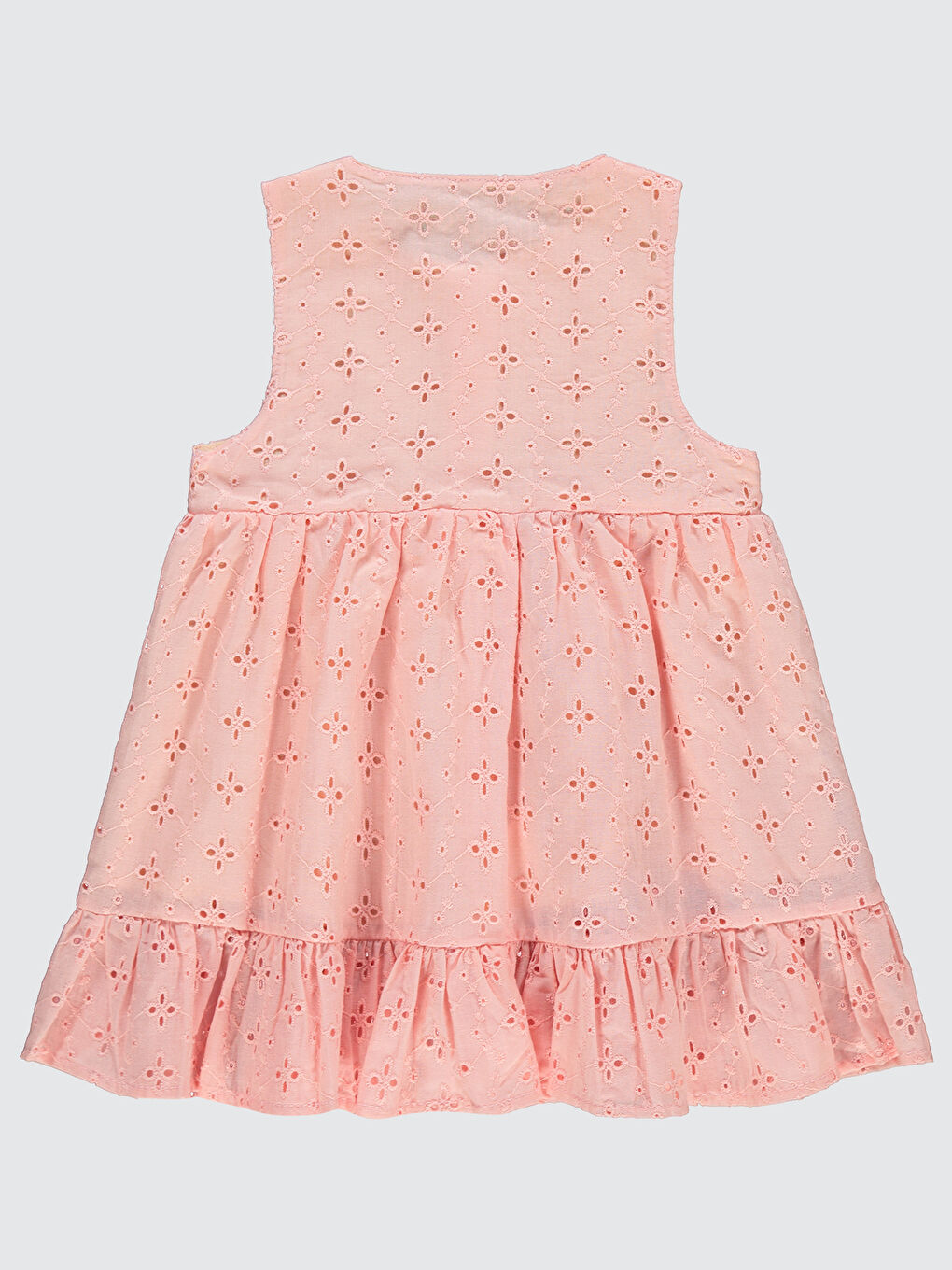 Baby Kız Bebek Elbise 6-18 Ay Pembe-1