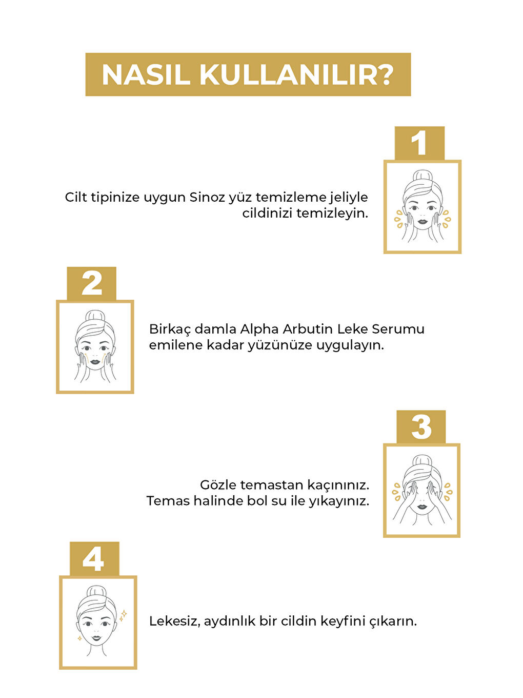 Koyu Leke Karşıtı Arbutin Cilt Serumu (Niacinamide 5% + Alpha Arbutin 2%) 30 ML-3