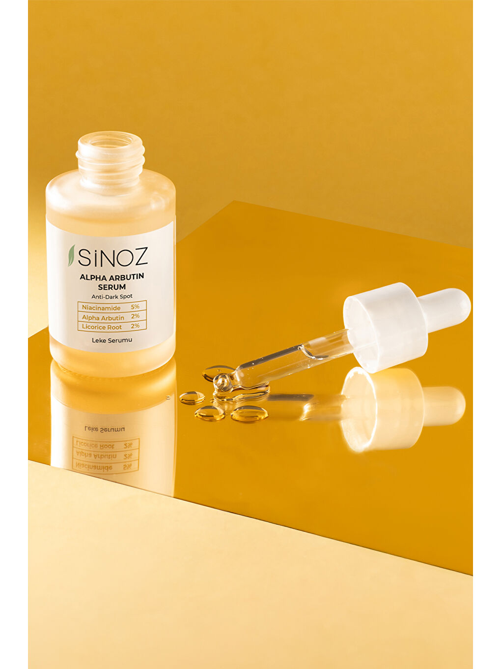 Koyu Leke Karşıtı Arbutin Cilt Serumu (Niacinamide 5% + Alpha Arbutin 2%) 30 ML-5