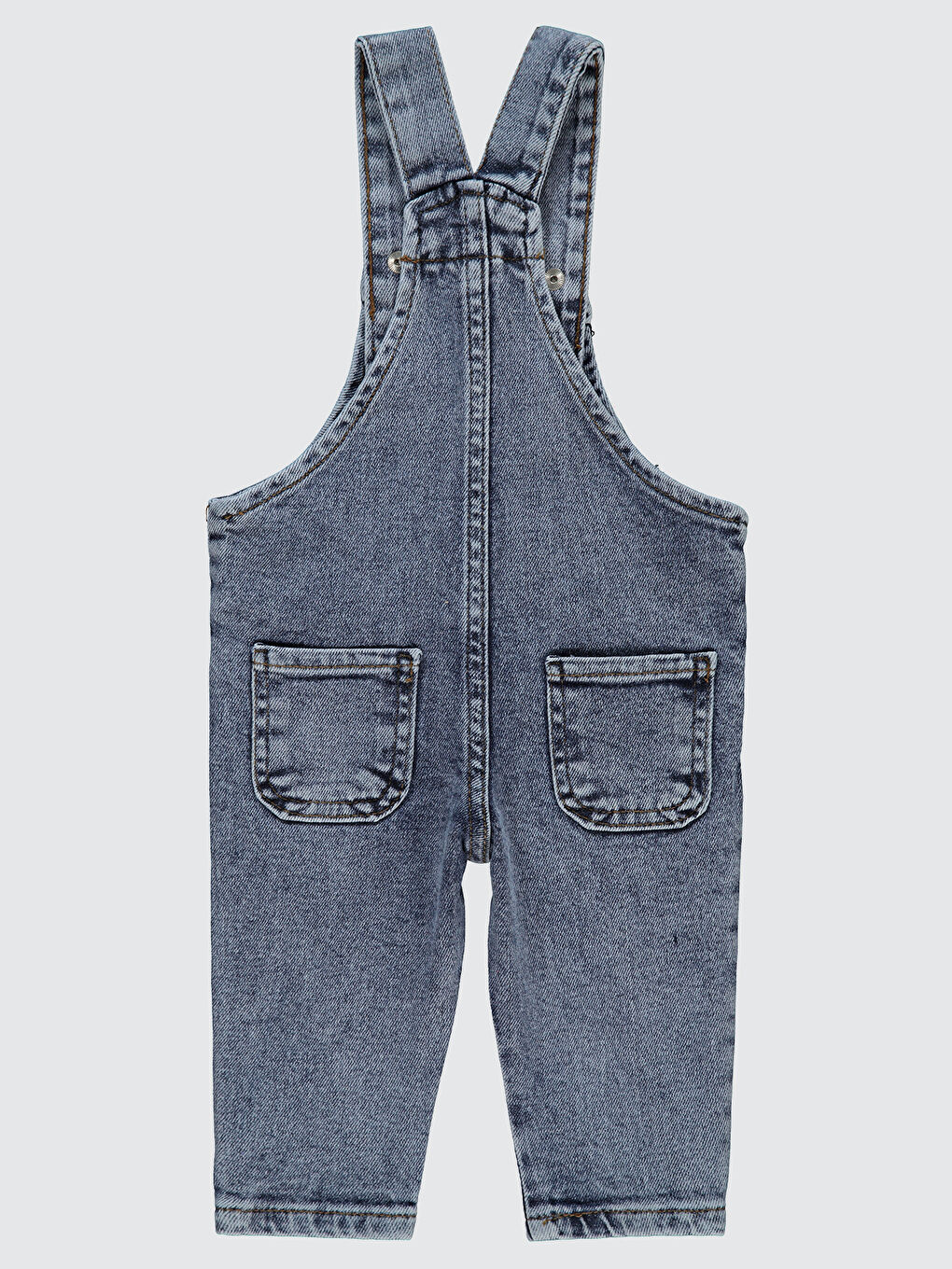 Baby Erkek Bebek Salopet 6-18 Ay Açık Mavi-1