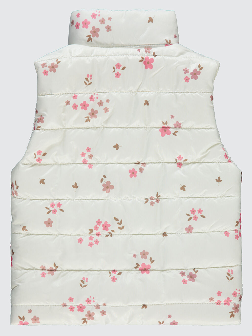 Beyaz Kız Çocuk Yelek 2-5 Yaş Tebeşir-2