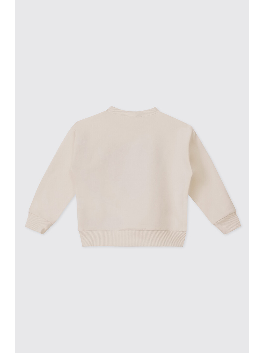 Kız Bebek Ekru Sweatshirt-1