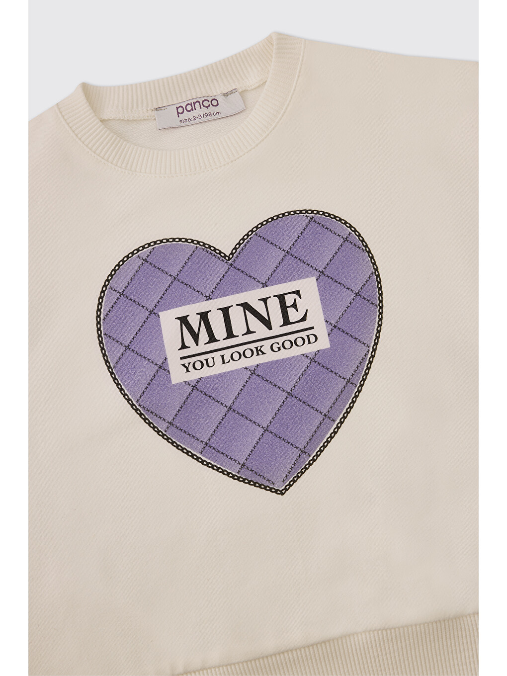 Kız Bebek Ekru Sweatshirt-2