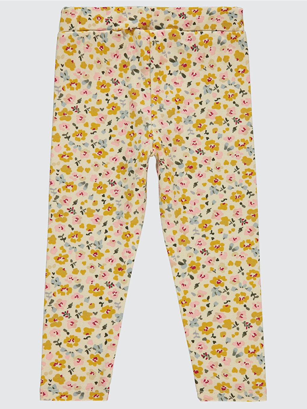 Beyaz Kız Çocuk Tayt 2-5 Yaş Tebeşir-1