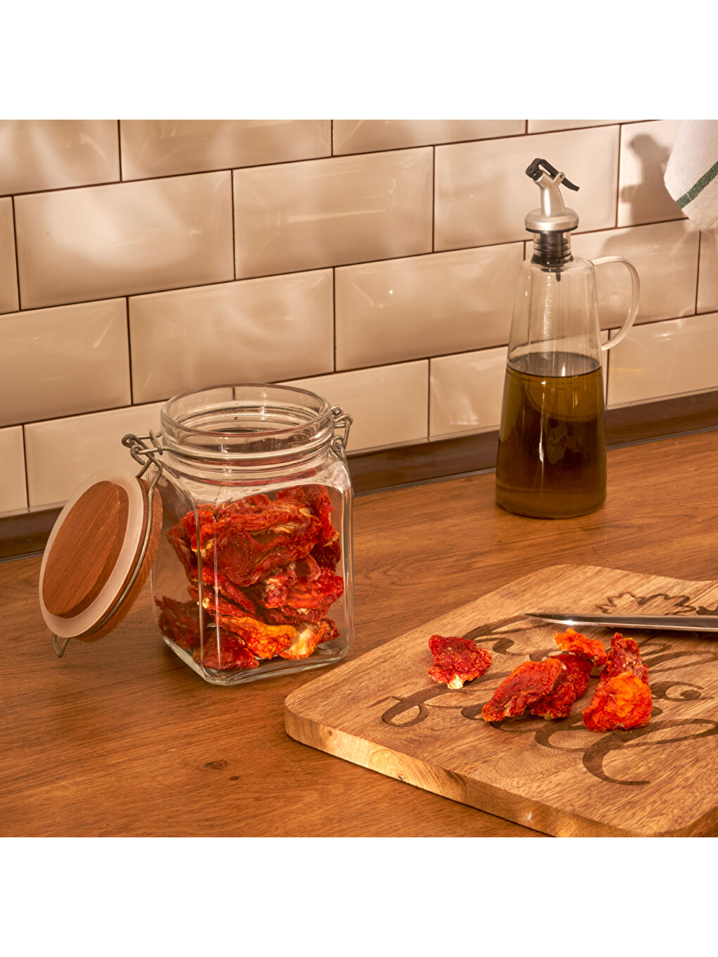 Bej Nevada Mango Sunum Tahtası Naturel (25x40x1,6 cm)-2