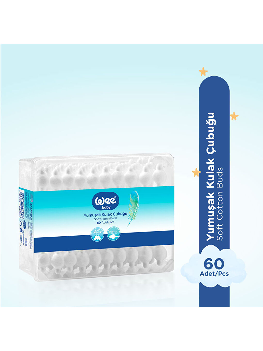 60'lı Emniyetli Kulak Çubuğu-1