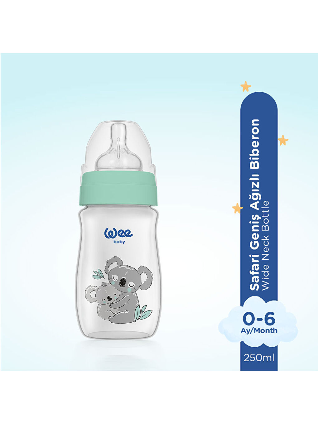 Safari PP Biberon 250 ml - KOALA-1