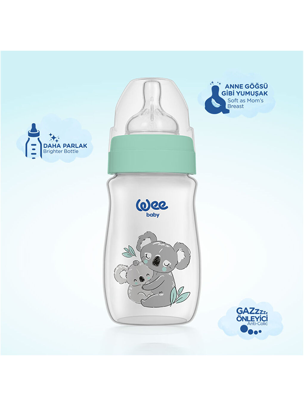 Safari PP Biberon 250 ml - KOALA-2