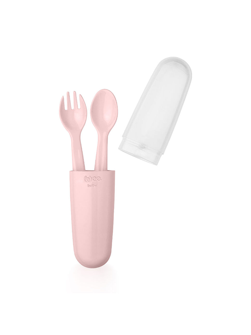 Saklama Kutulu Çatal Kaşık Seti - PEMBE