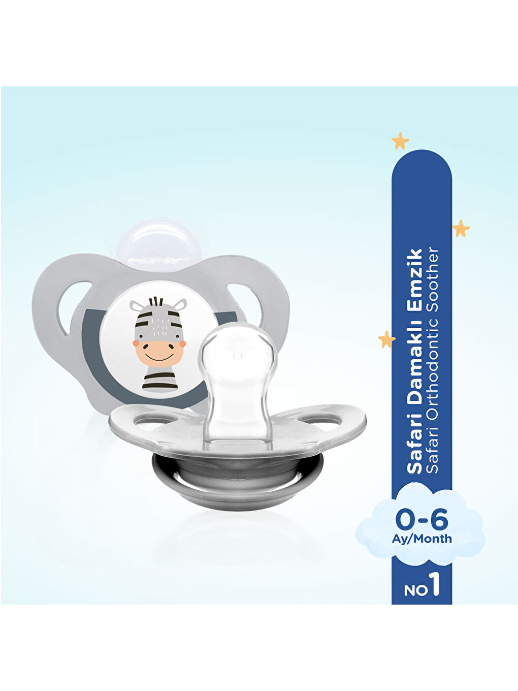 Safari Emzik No:1 - GRİ-1