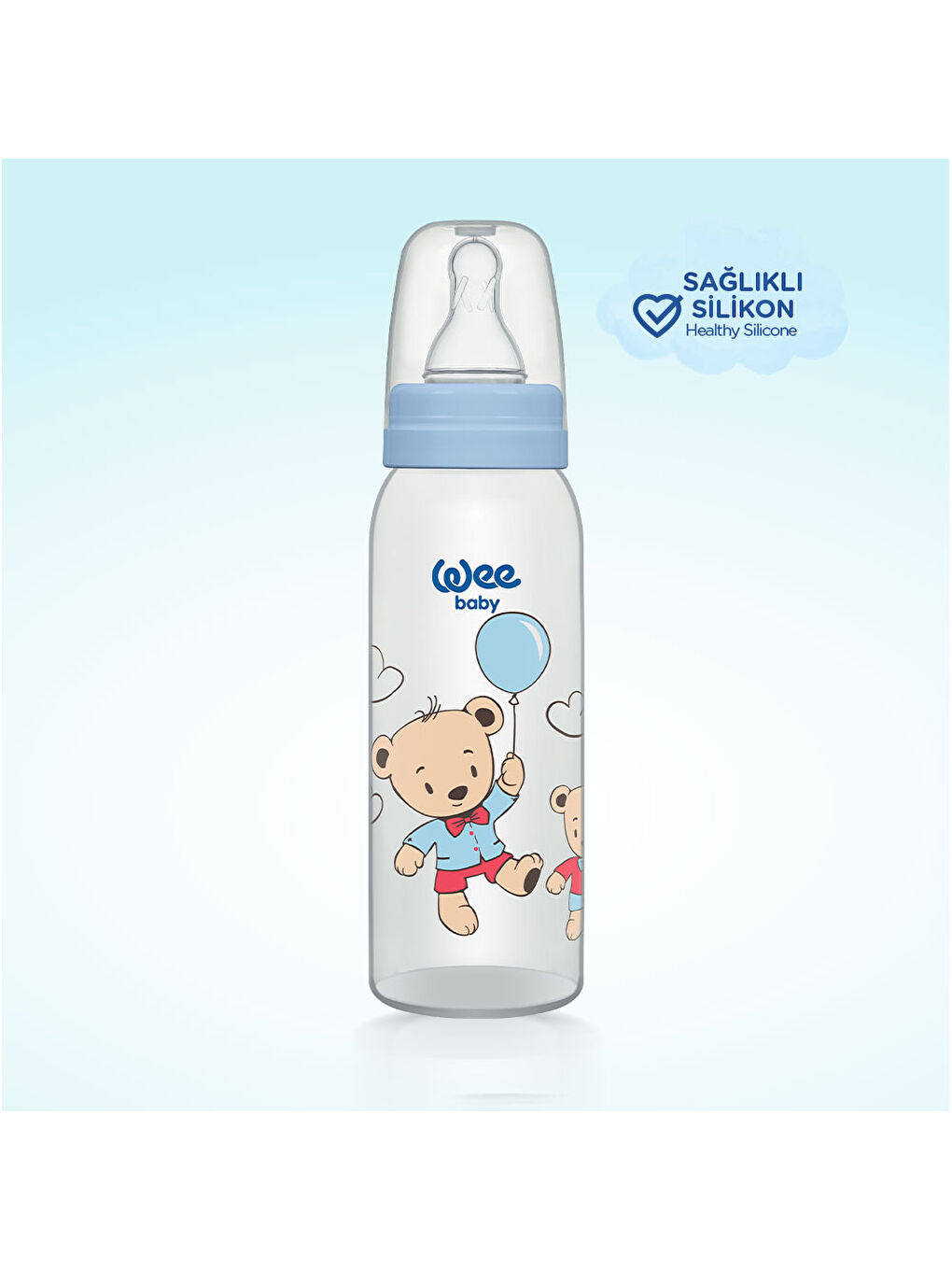Klasik PP Biberon 250 ml - MAVİ-2