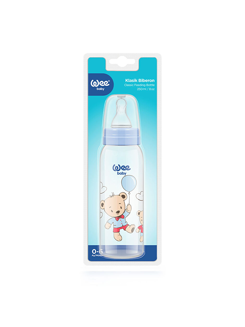 Klasik PP Biberon 250 ml - MAVİ-3