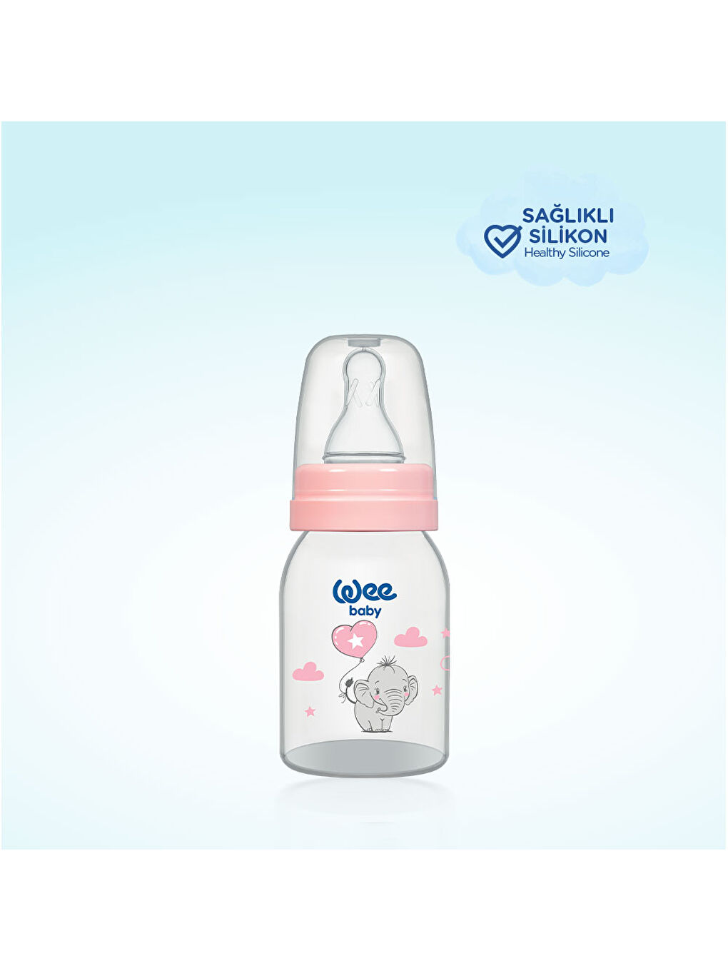 Klasik PP Biberon 125 ml - PEMBE-2