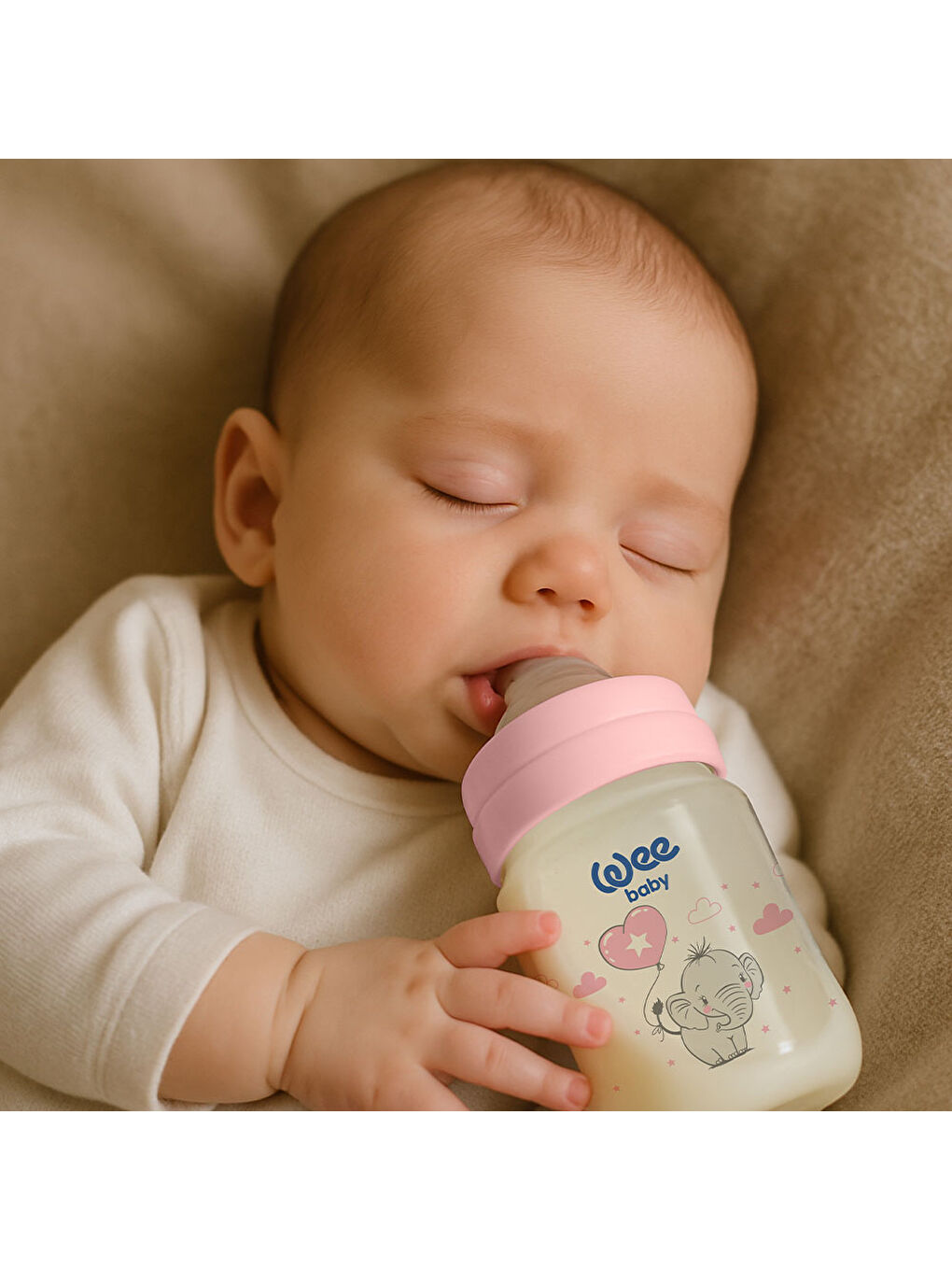 Klasik PP Biberon 125 ml - PEMBE-4