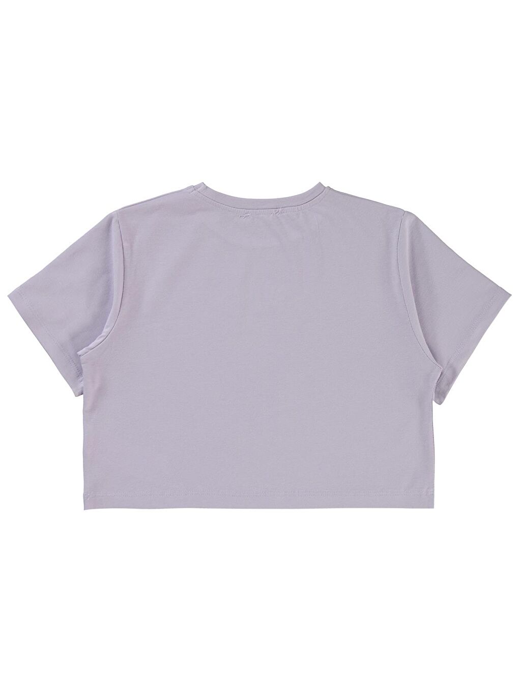 Girls Flamingo Baskılı 6-9 Yaş Tişört - Lila 9-10 Yaş-1