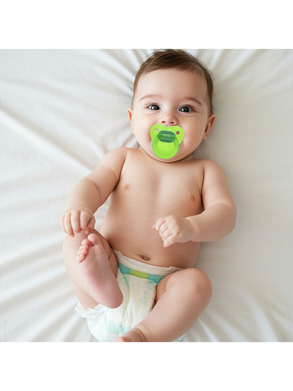 Akide Damaklı Emzik No:3 - YEŞİL-4