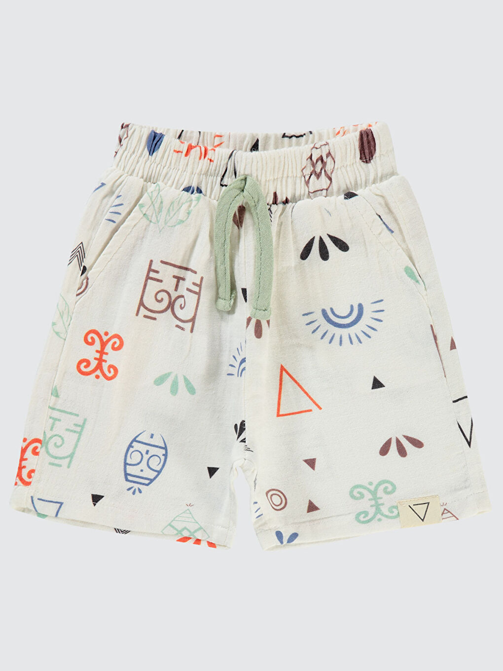 Boys Erkek Çocuk Şort 2-5 Yaş Mint Yeşili