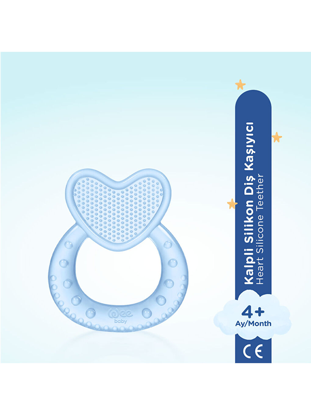 Kalpli Silikon Diş Kaşıyıcı - MAVİ-1