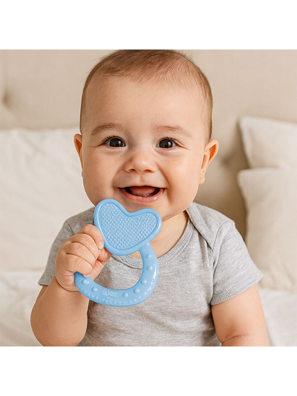 Kalpli Silikon Diş Kaşıyıcı - MAVİ-4