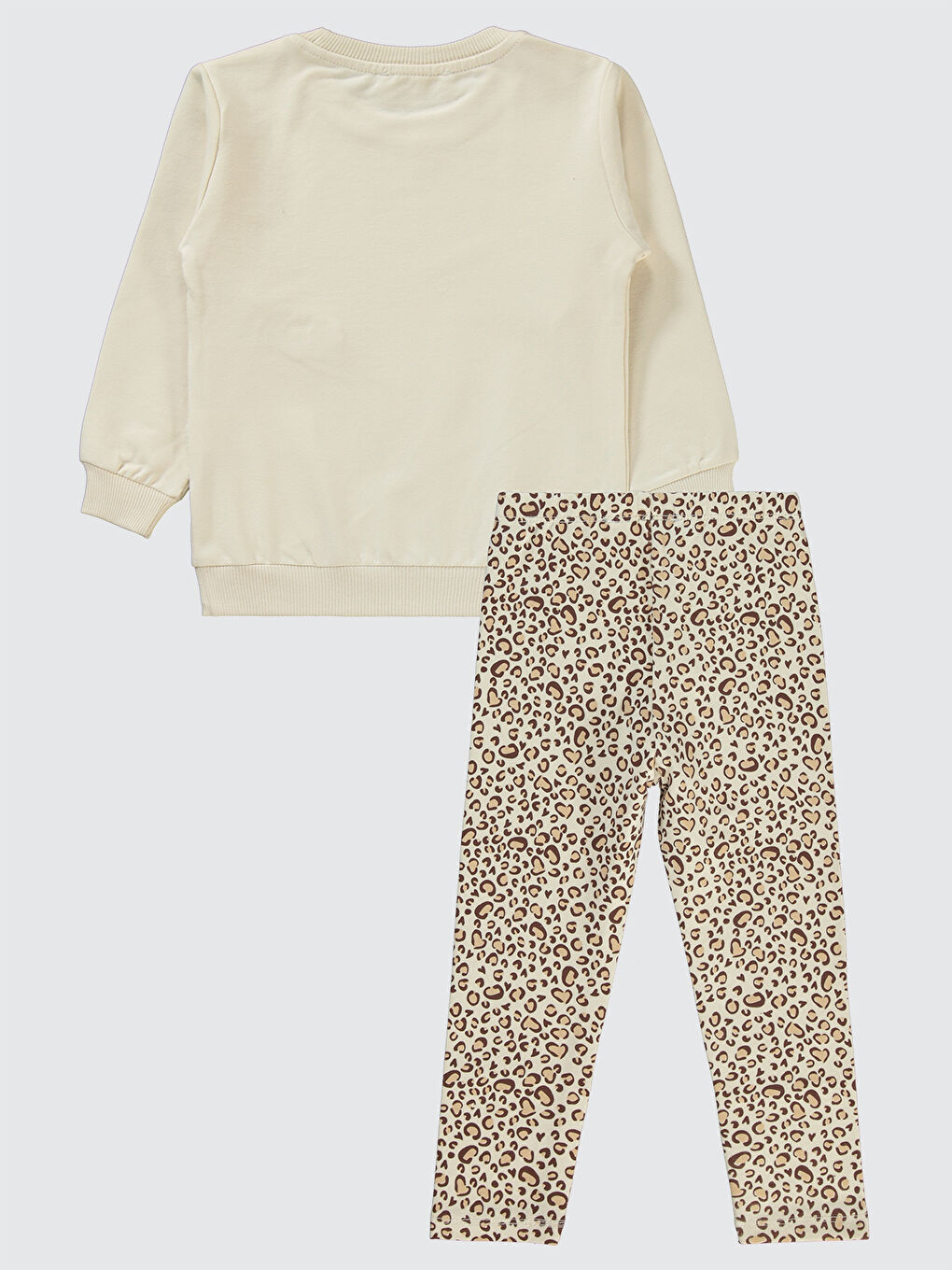 Girls Kız Çocuk Takım 2-5 Yaş Bej-1