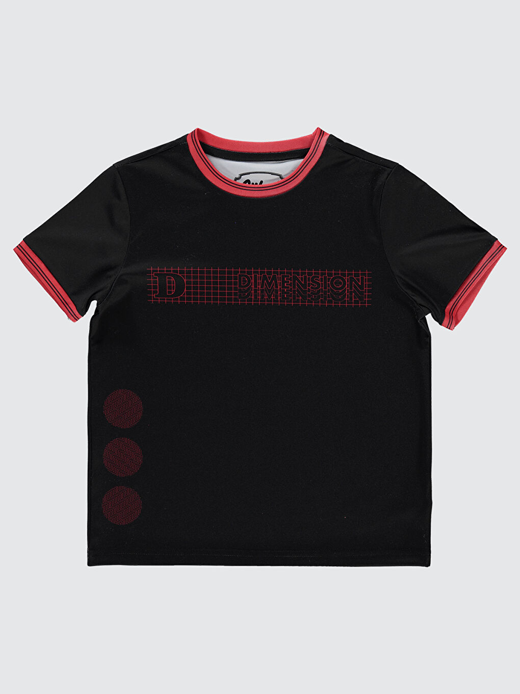 Boys Erkek Çocuk Tişört 10-13 Yaş Siyah