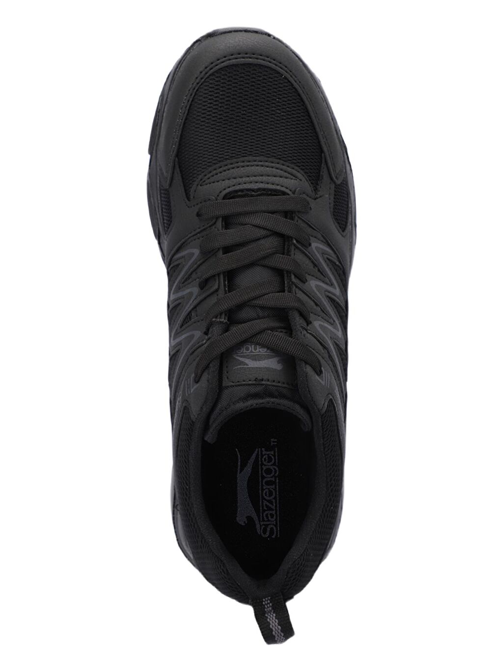 KROM I Sneaker Unisex Ayakkabı Siyah Nubuk-4