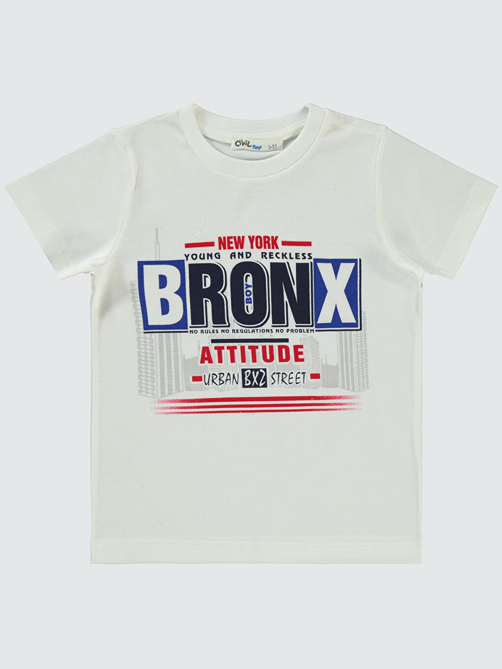 Boys Erkek Çocuk 3'lü Eşofman Takımı 2-5 Yaş Mavi-2