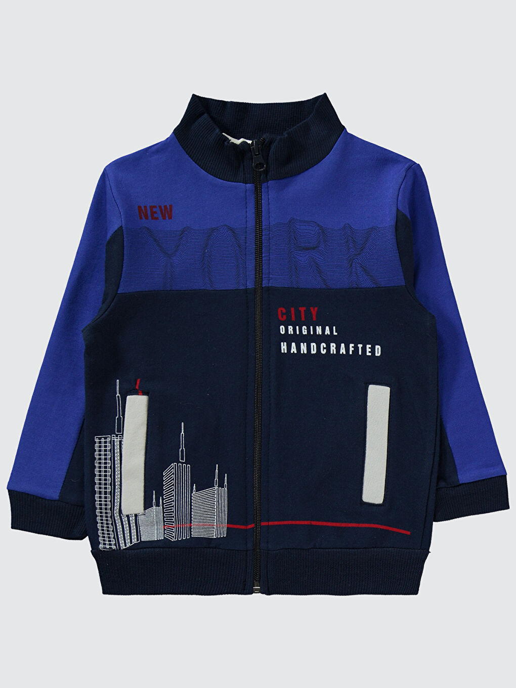 Boys Erkek Çocuk 3'lü Eşofman Takımı 2-5 Yaş Mavi-3