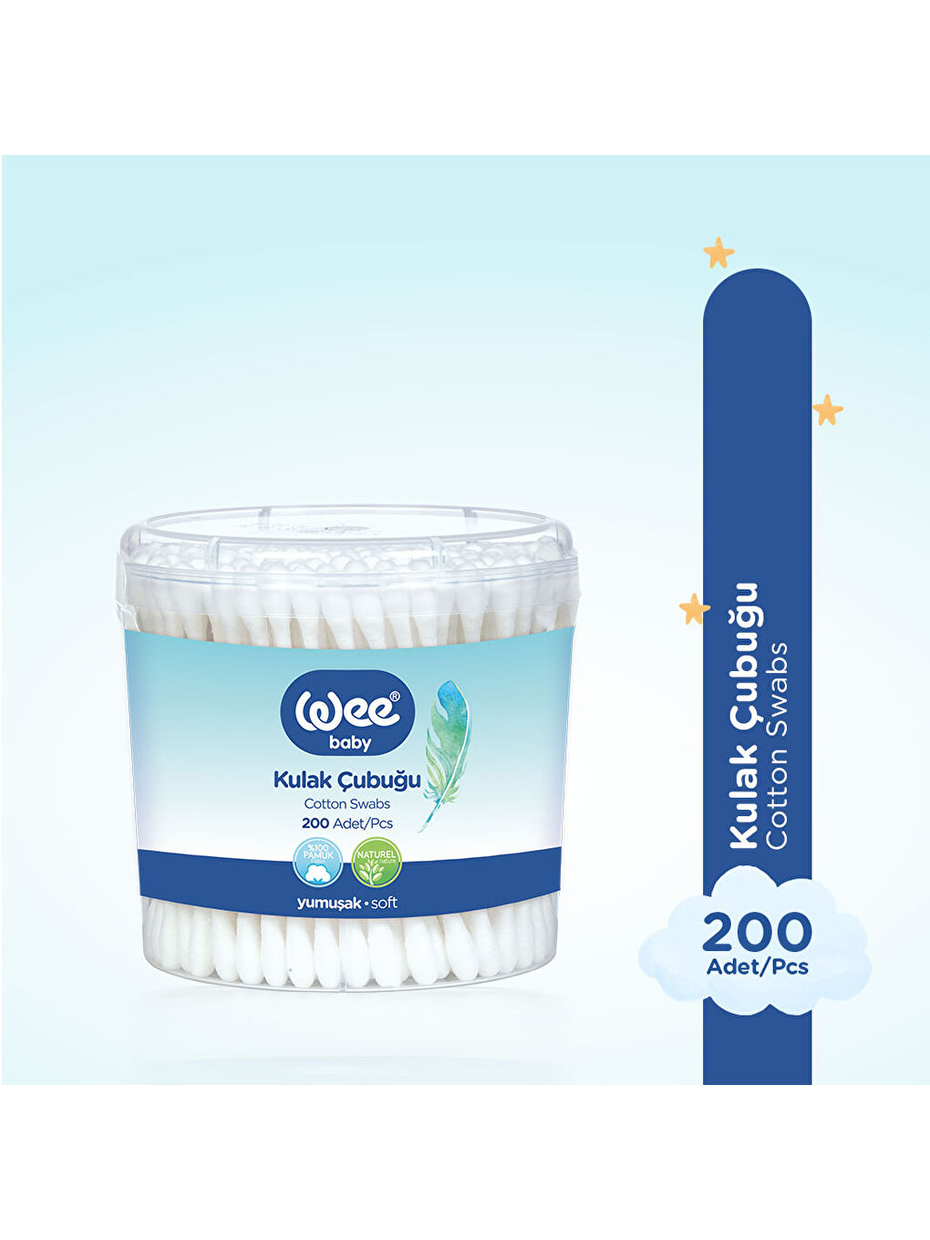 200'lü Bebek Kulak Çubuğu-1