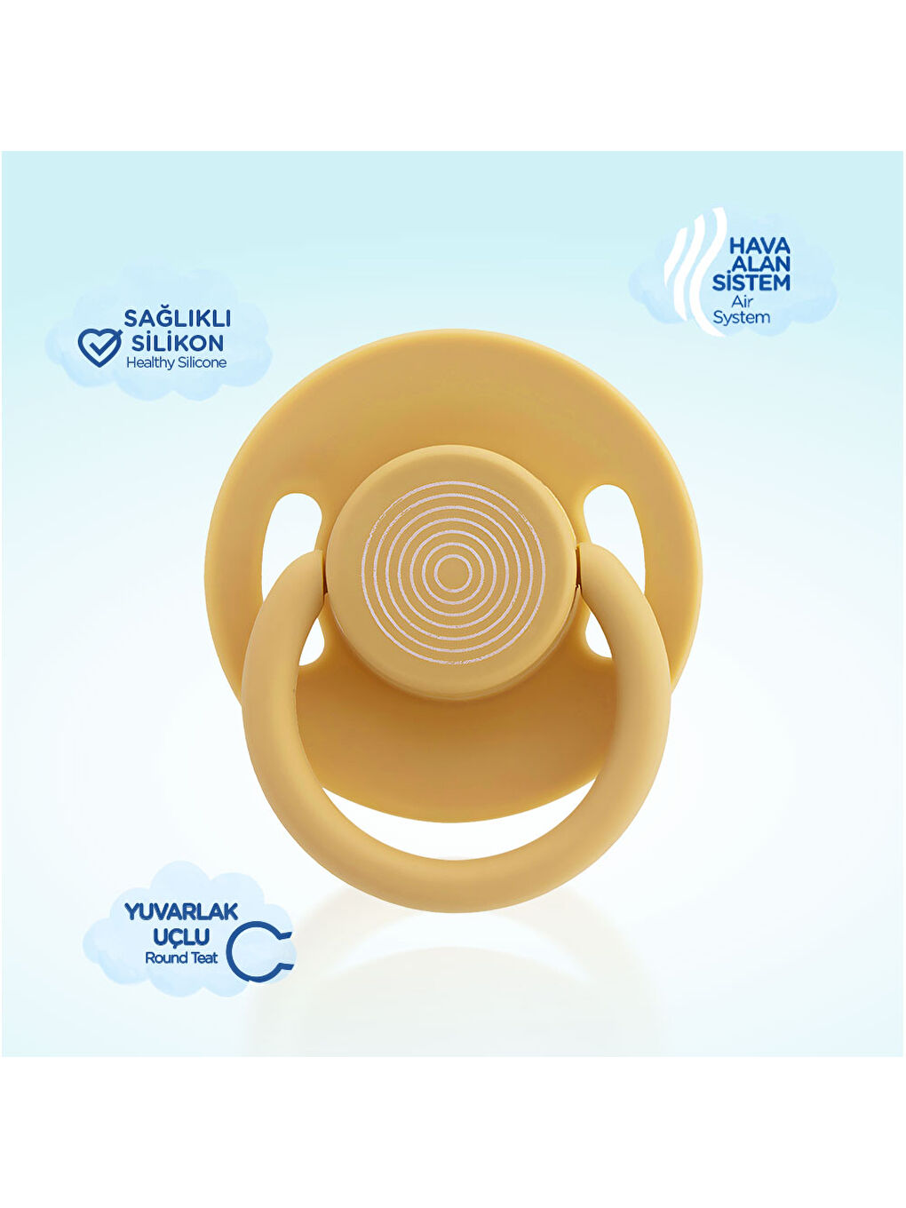 Cool Yuvarlak Uçlu Emzik No:1 - HARDAL-2