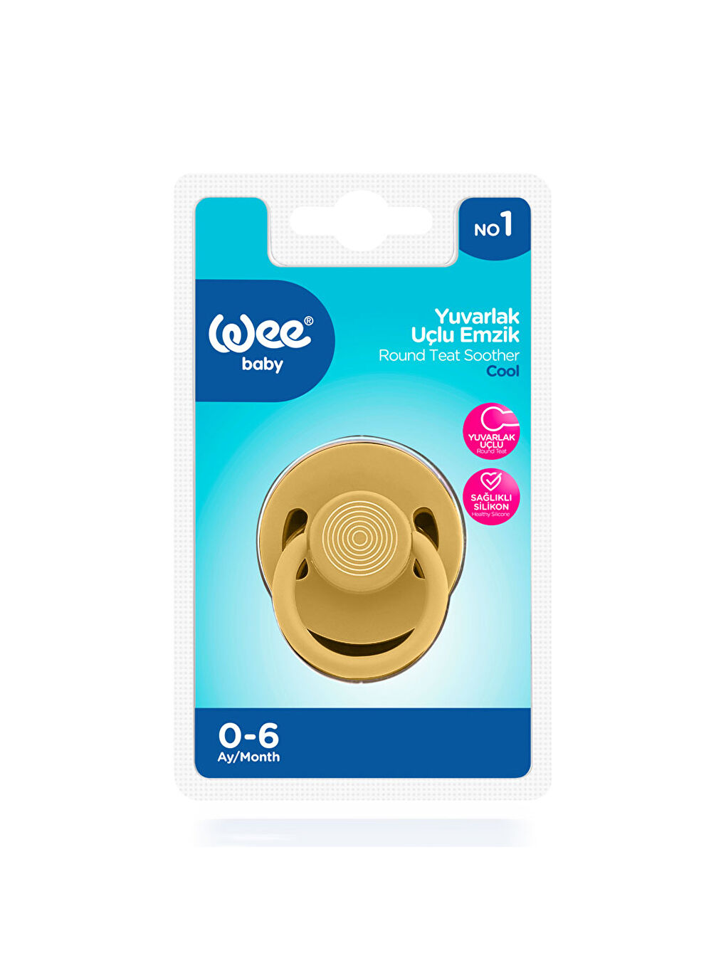 Cool Yuvarlak Uçlu Emzik No:1 - HARDAL-3