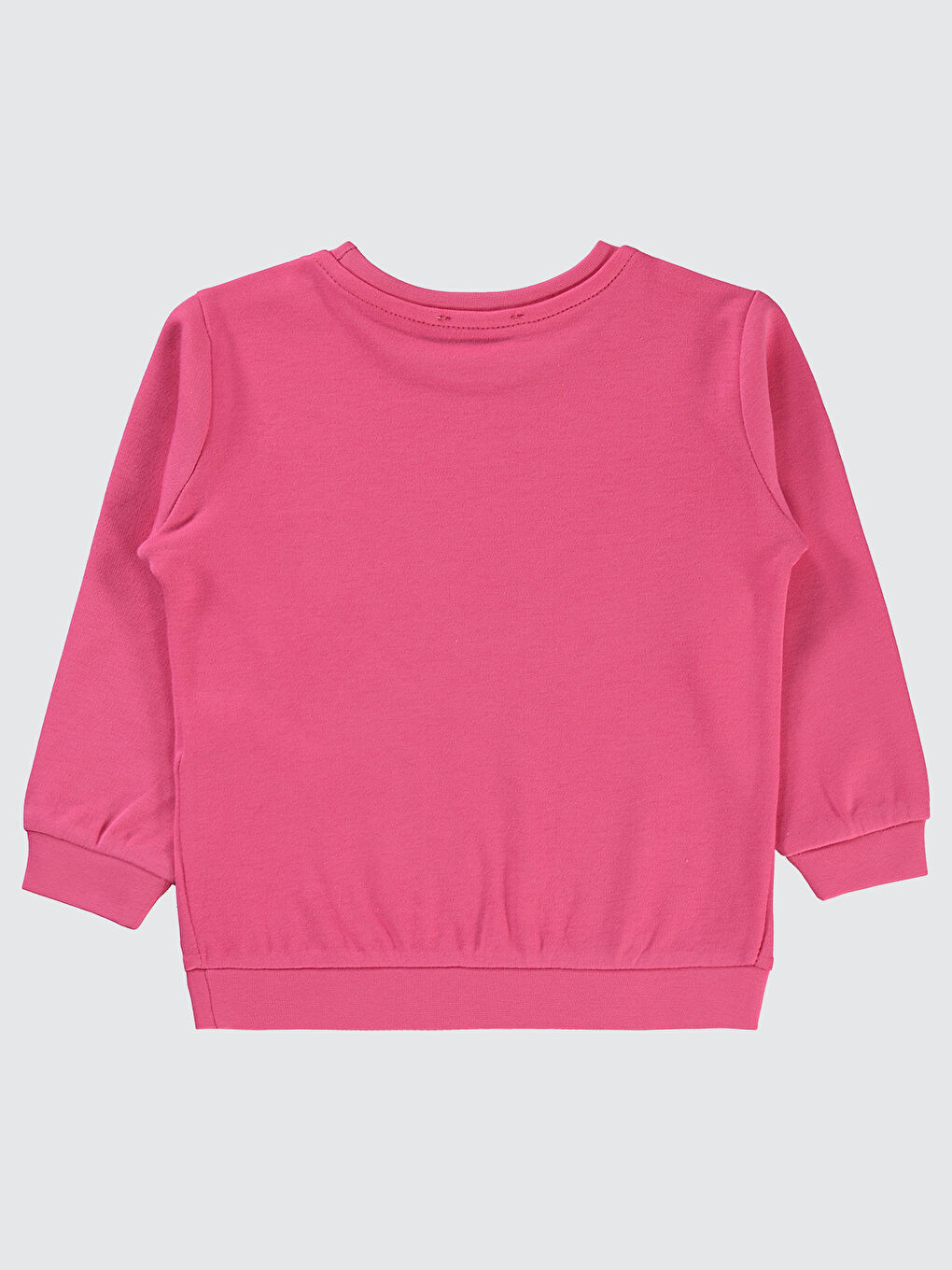Kız Çocuk Sweatshirt 2-5 Yaş Pembe Sıklamen-1