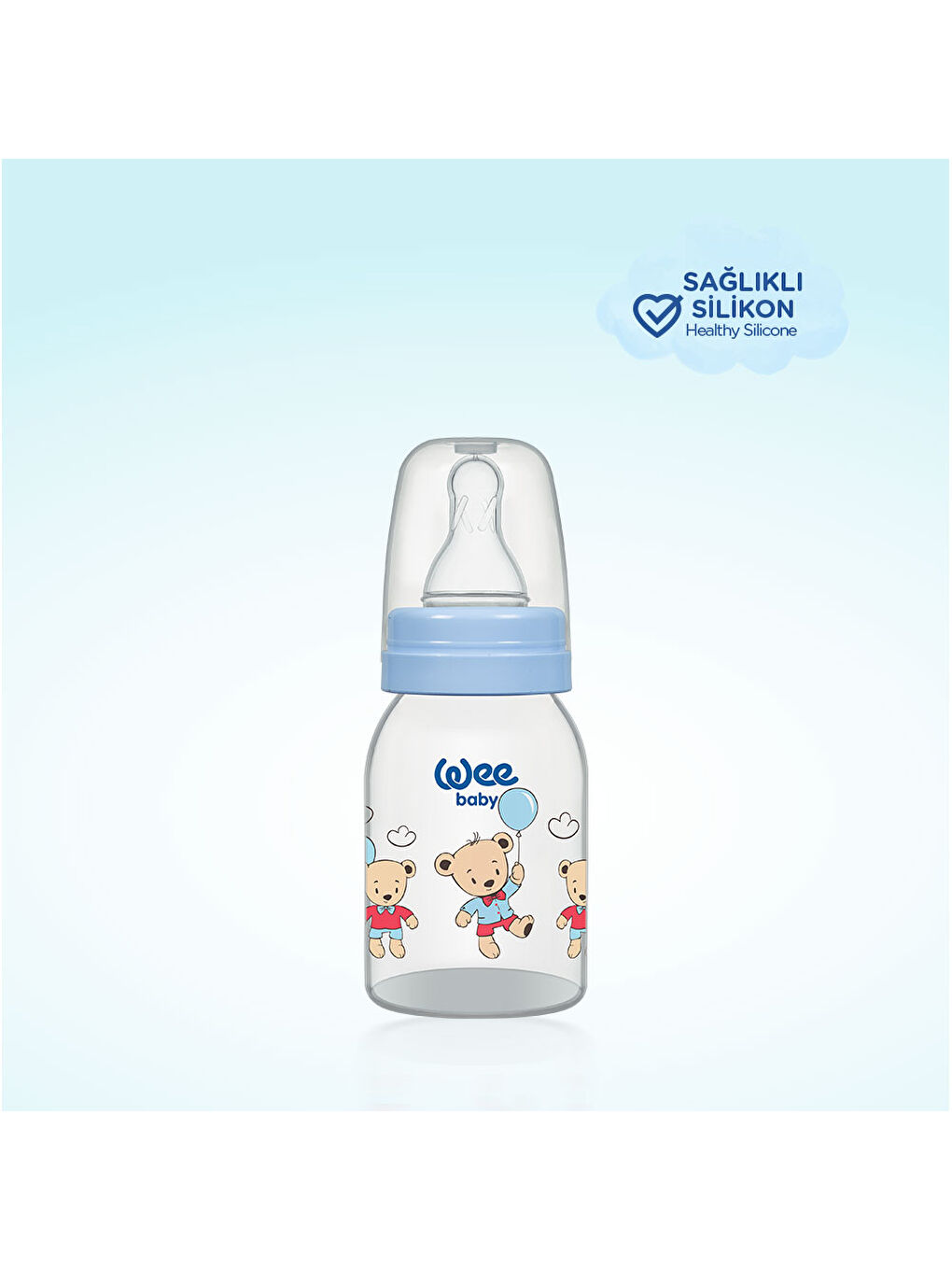 Klasik PP Biberon 125 ml - MAVİ-2