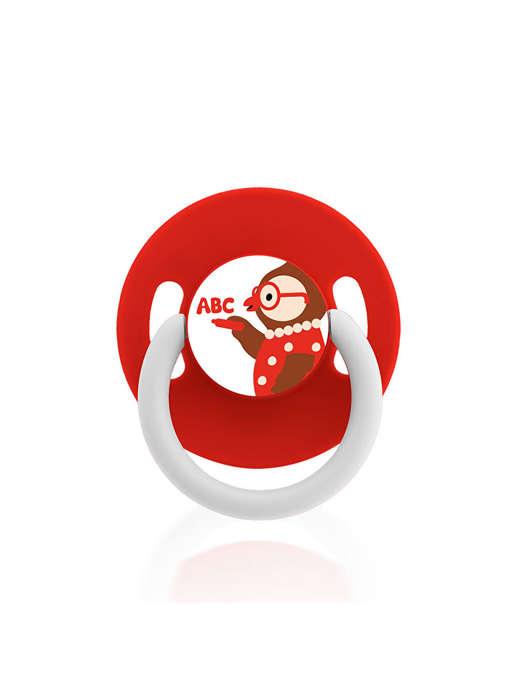 Cool Yuvarlak Uçlu Emzik No:1 - KIRMIZI BAYKUŞ