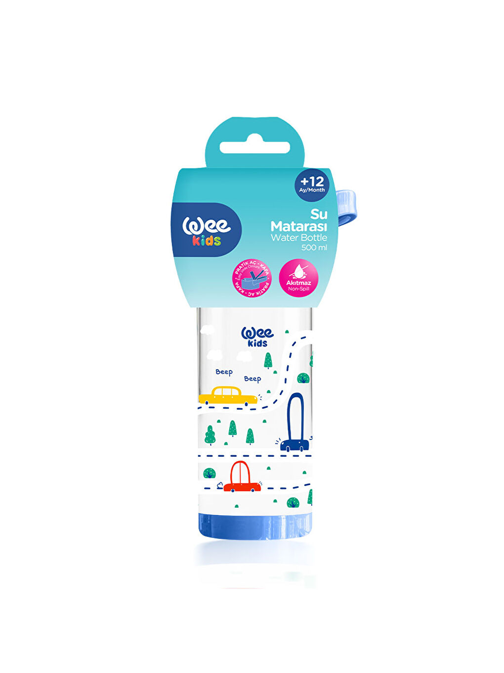 WK Pipetli Bardak 500 ml - Araba-3