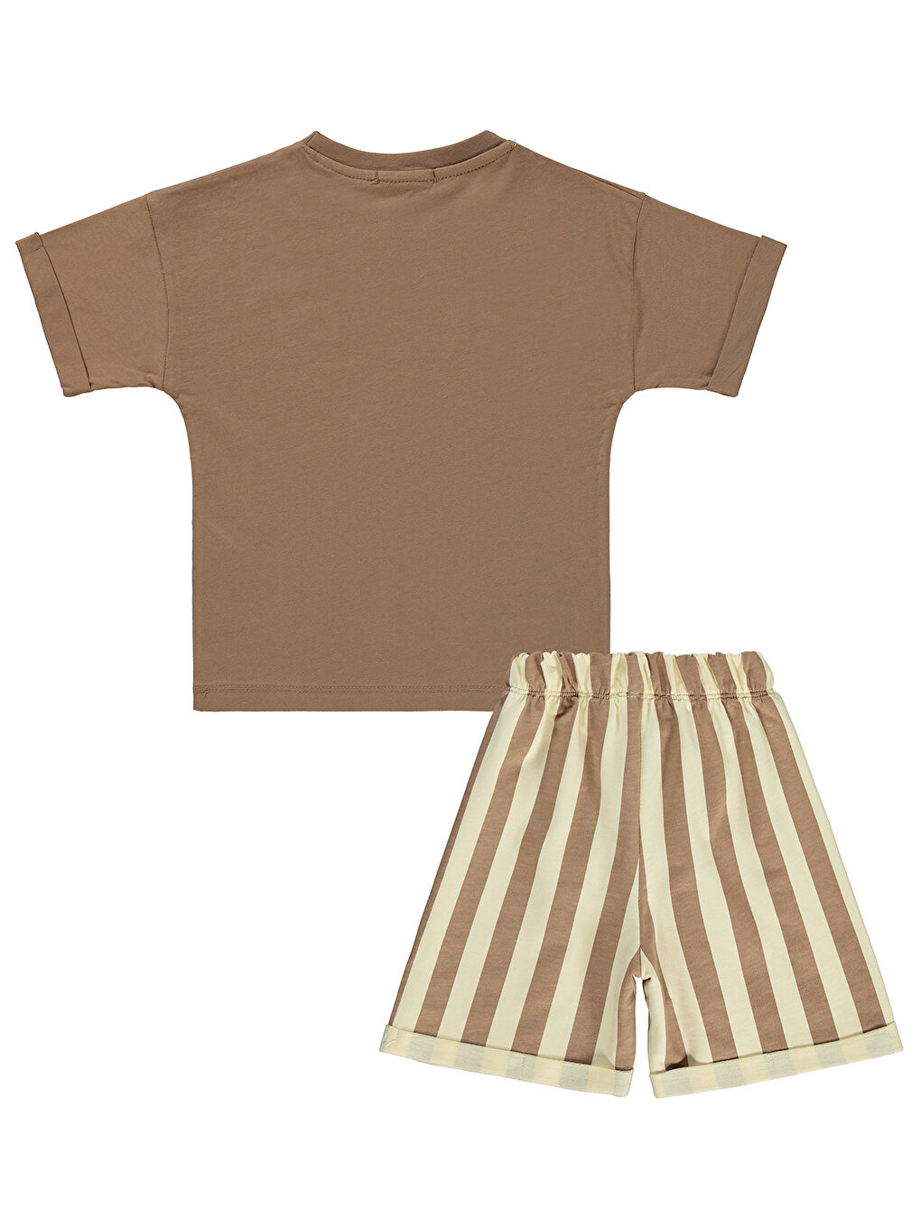Kahverengi Boys Erkek Çocuk Takım 2-5 Yaş Kahve-1