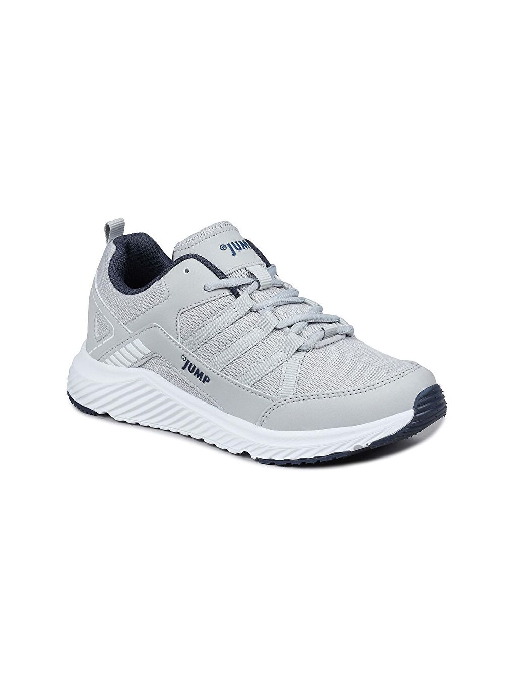 Jump 24865 Açık Gri - Lacivert Erkek Sneaker Günlük Spor Ayakkabı - 5
