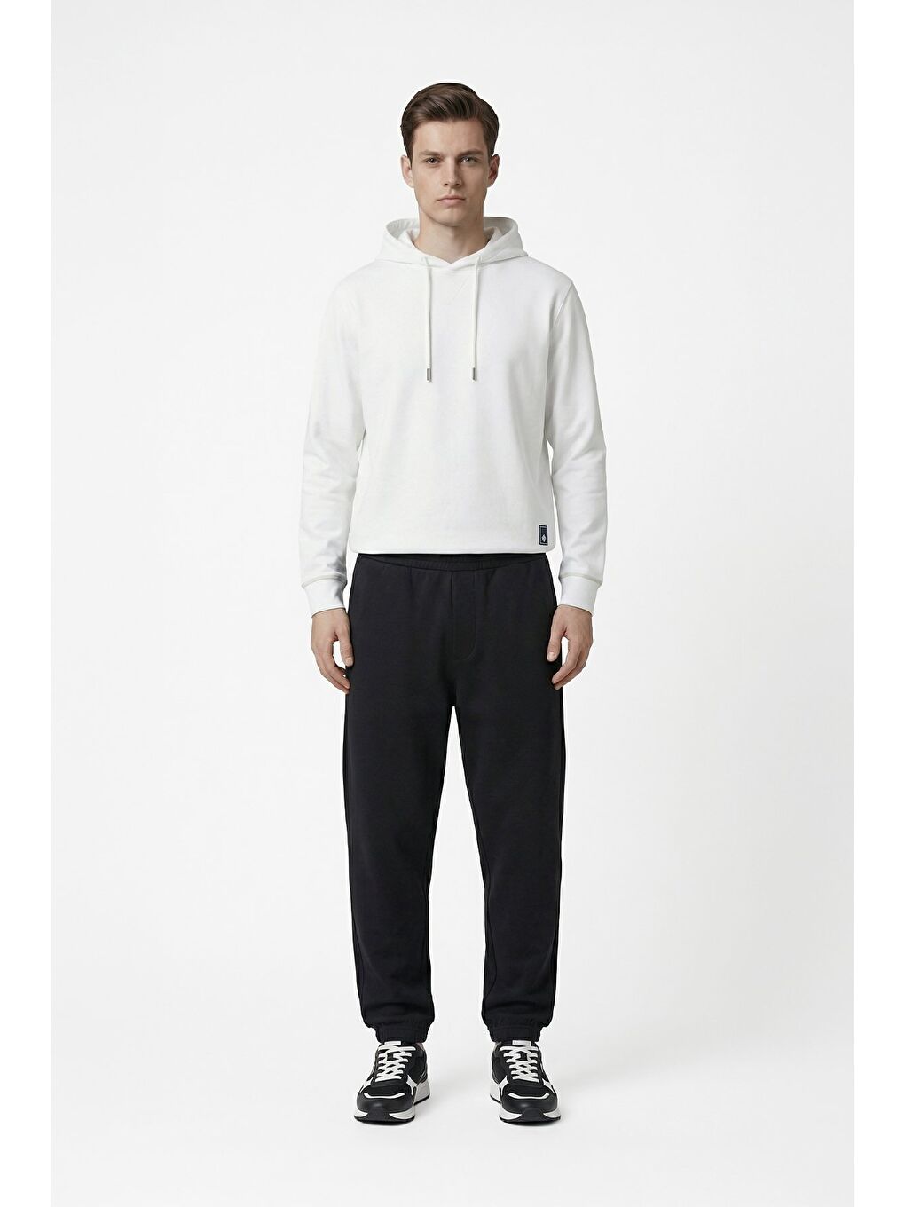 Beyaz Erkek Eşofman Takımı-1