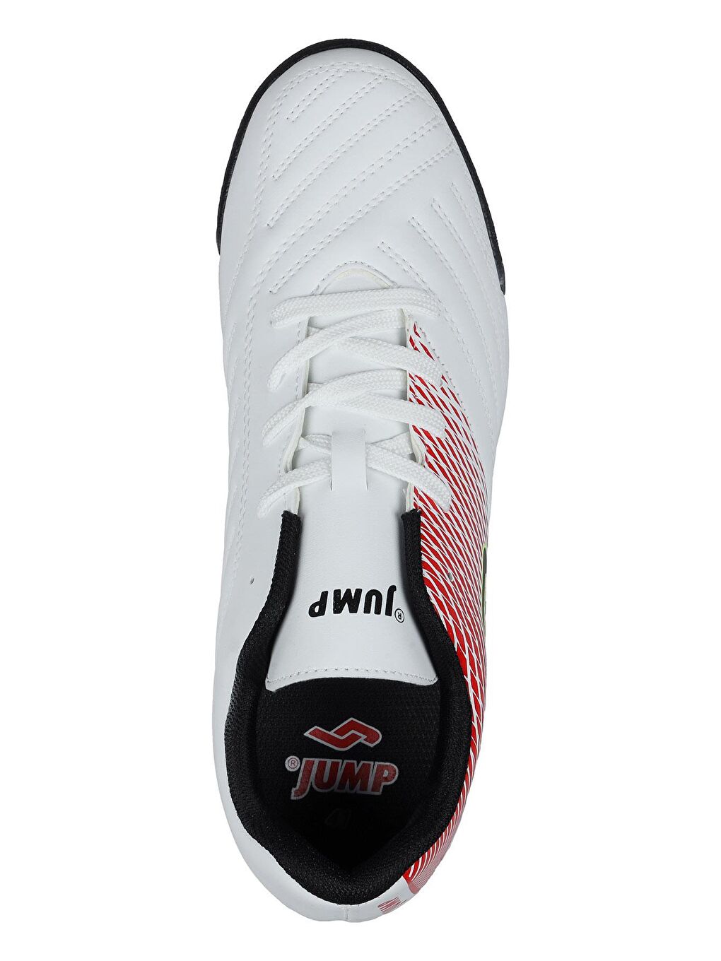 28034 Beyaz - Kırmızı Halı Saha Krampon Futbol Ayakkabısı-2