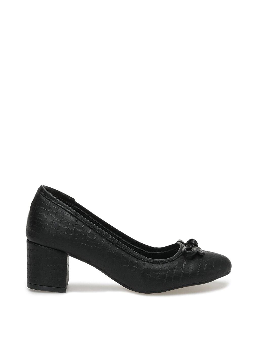 DW22017 2PR Siyah Kadın Topuklu Ayakkabı