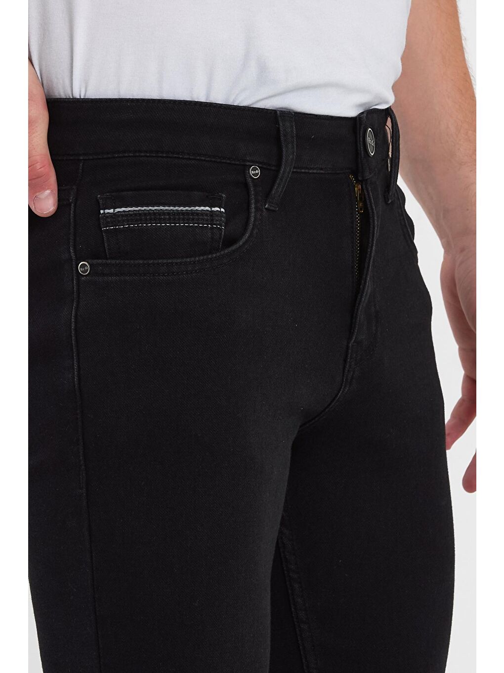 Siyah Erkek Jean Pantolon Slimfit Arjen 638-2