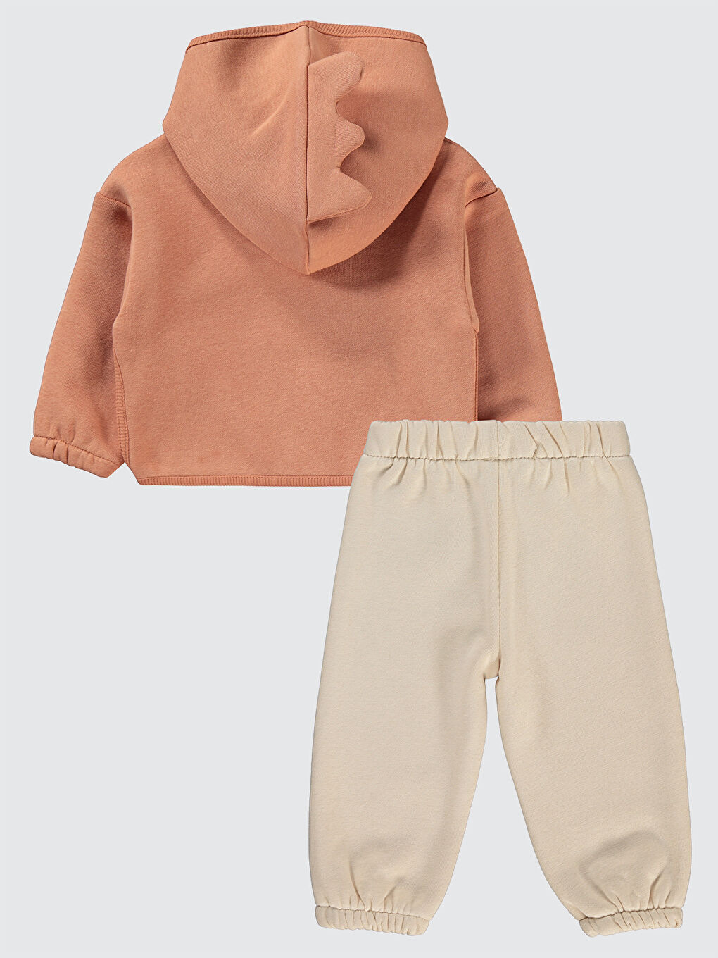 Kahverengi Baby Erkek Bebek Takım 6-18 Ay Kiremit-1